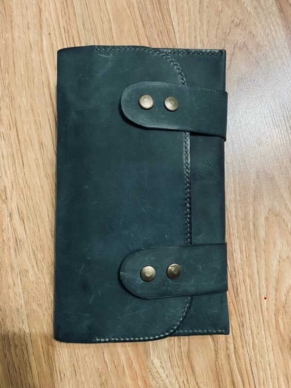 Leather clutch
